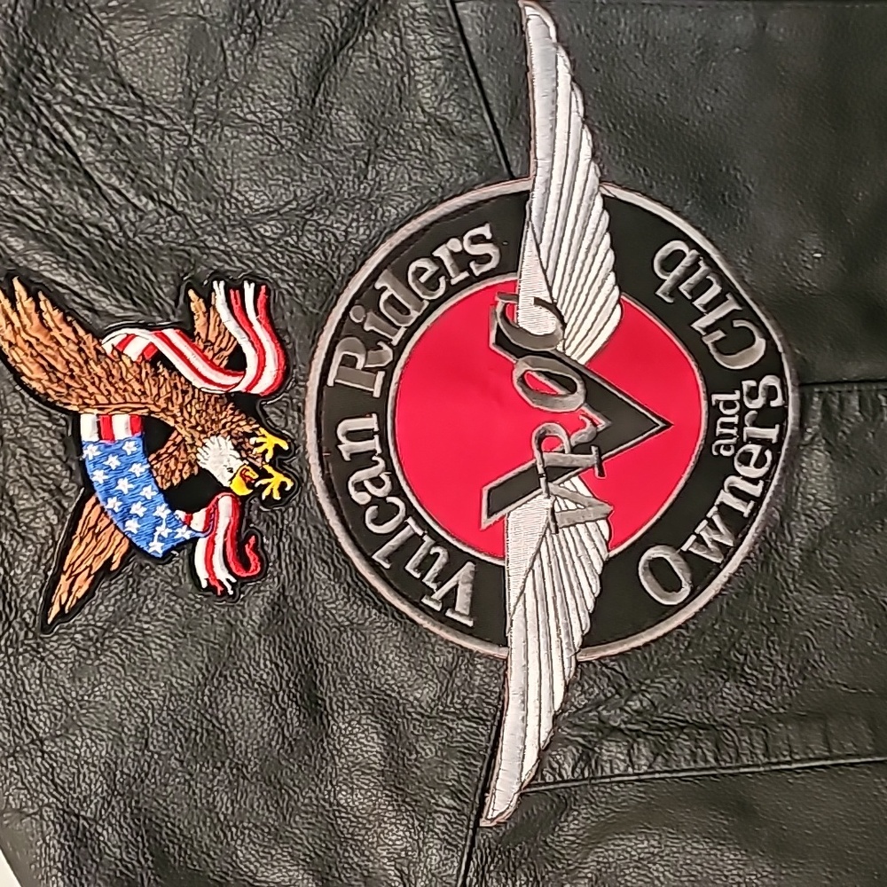 Leather Vulcan Riders Vest - Picture 5 of 6